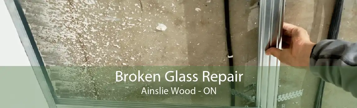 Broken Glass Repair Ainslie Wood - ON