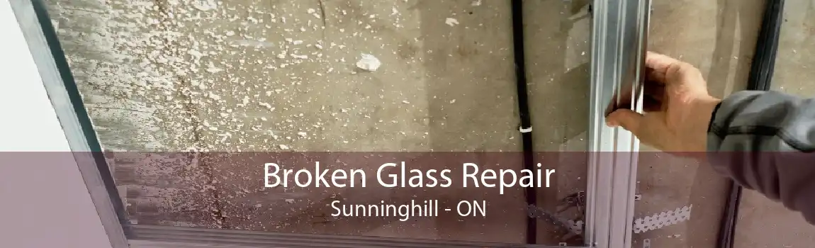 Broken Glass Repair Sunninghill - ON