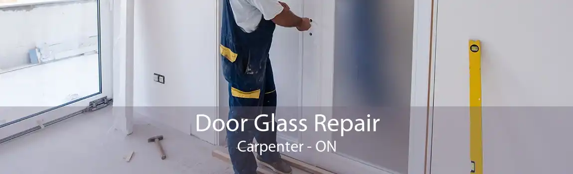Door Glass Repair Carpenter - ON