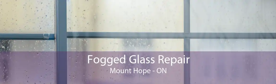 Fogged Glass Repair Mount Hope - ON