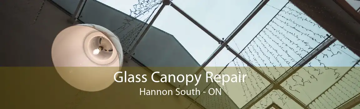 Glass Canopy Repair Hannon South - ON