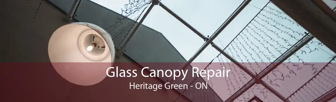 Glass Canopy Repair Heritage Green - ON