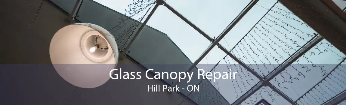 Glass Canopy Repair Hill Park - ON