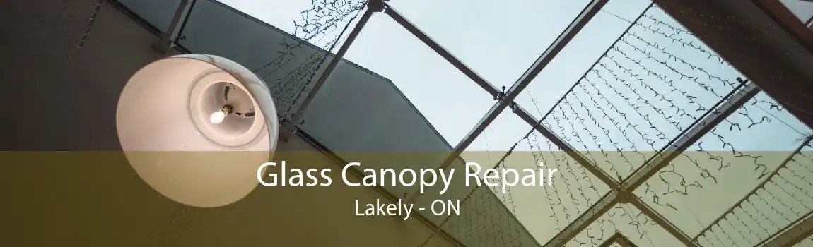 Glass Canopy Repair Lakely - ON