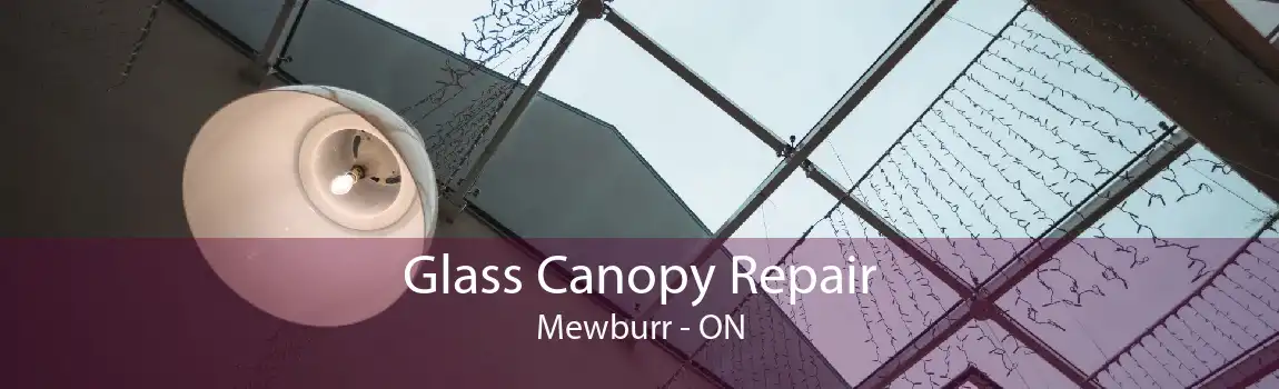 Glass Canopy Repair Mewburr - ON
