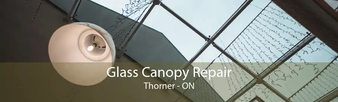 Glass Canopy Repair Thorner - ON
