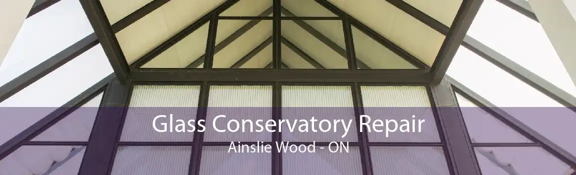 Glass Conservatory Repair Ainslie Wood - ON