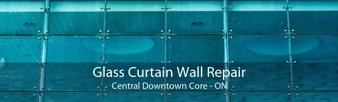 Glass Curtain Wall Repair Central Downtown Core - ON