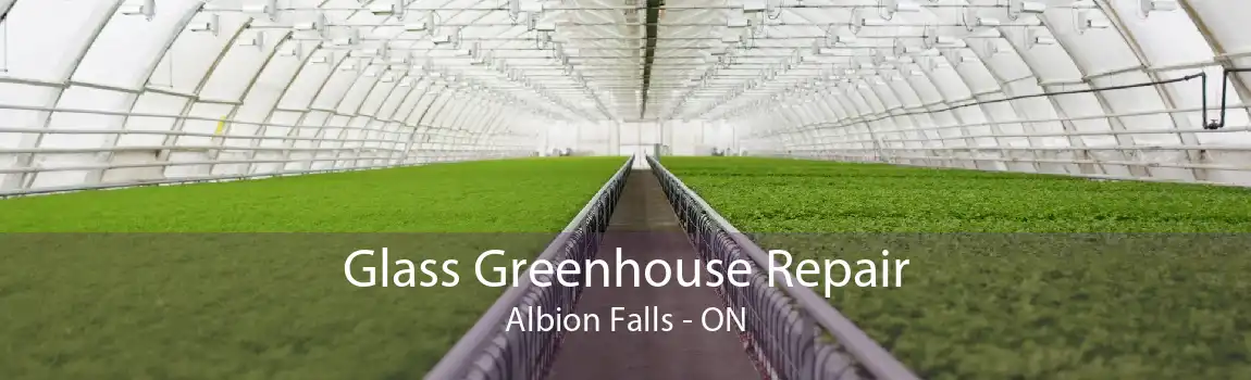 Glass Greenhouse Repair Albion Falls - ON