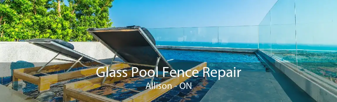 Glass Pool Fence Repair Allison - ON