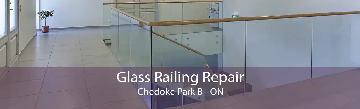 Glass Railing Repair Chedoke Park B - ON