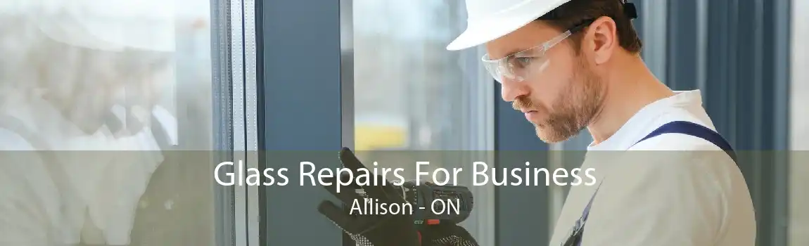 Glass Repairs For Business Allison - ON