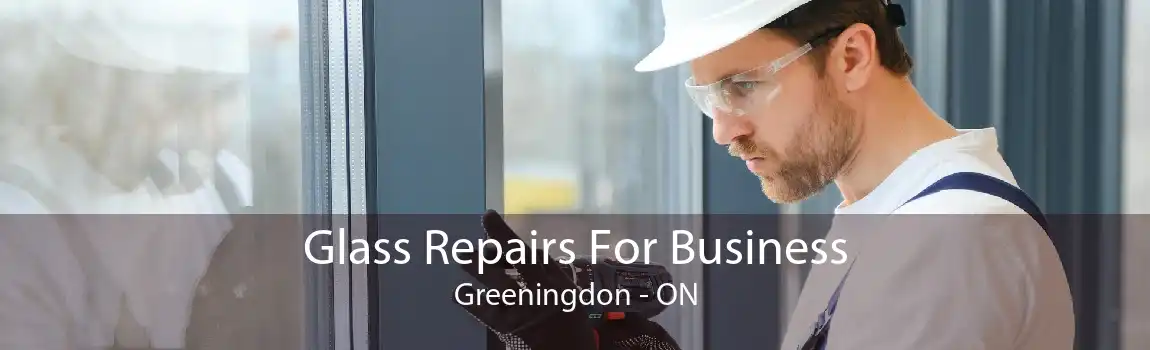 Glass Repairs For Business Greeningdon - ON