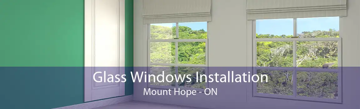 Glass Windows Installation Mount Hope - ON