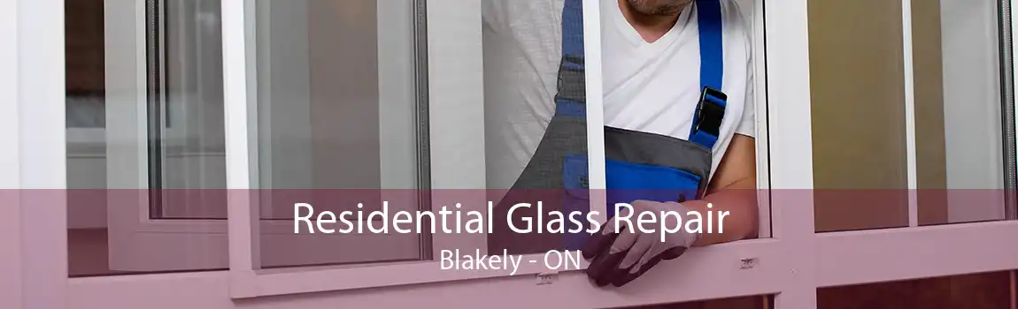 Residential Glass Repair Blakely - ON