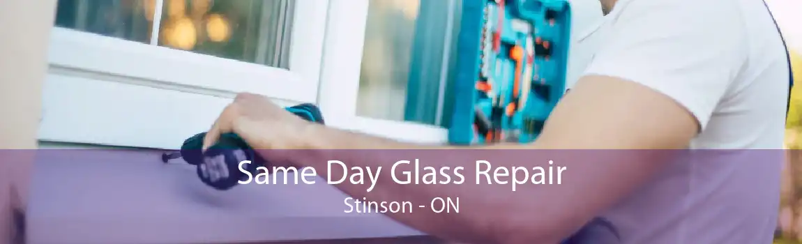 Same Day Glass Repair Stinson - ON