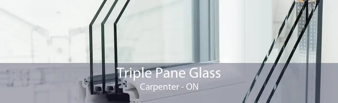 Triple Pane Glass Carpenter - ON