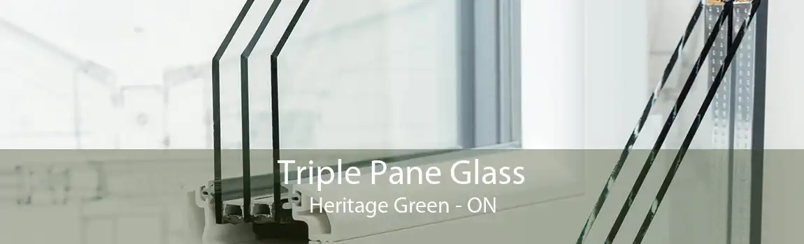 Triple Pane Glass Heritage Green - ON