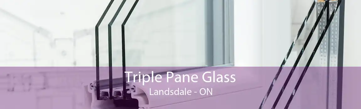 Triple Pane Glass Landsdale - ON