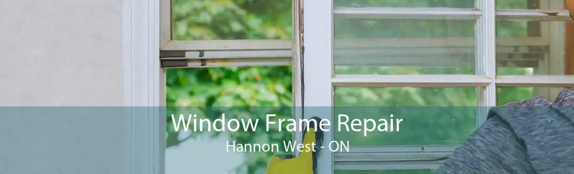 Window Frame Repair Hannon West - ON