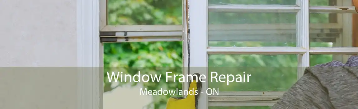 Window Frame Repair Meadowlands - ON