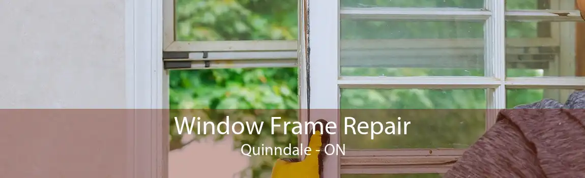 Window Frame Repair Quinndale - ON