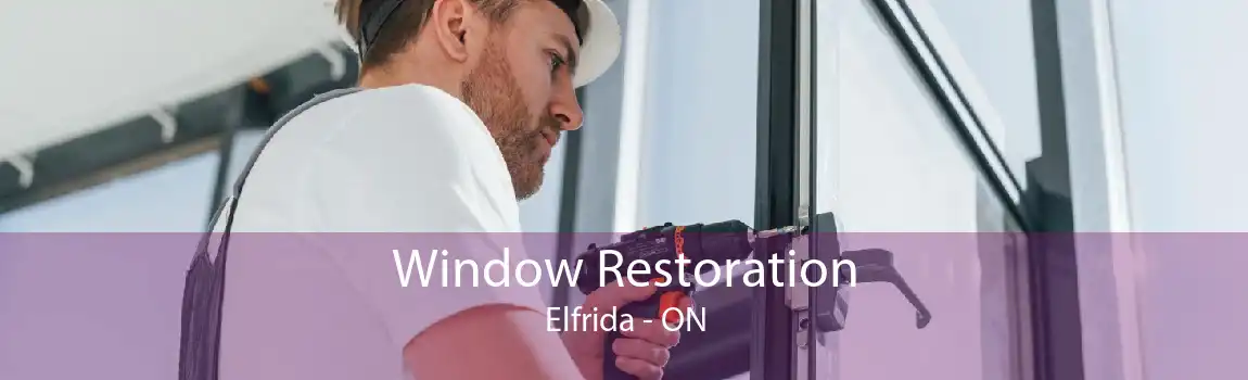 Window Restoration Elfrida - ON