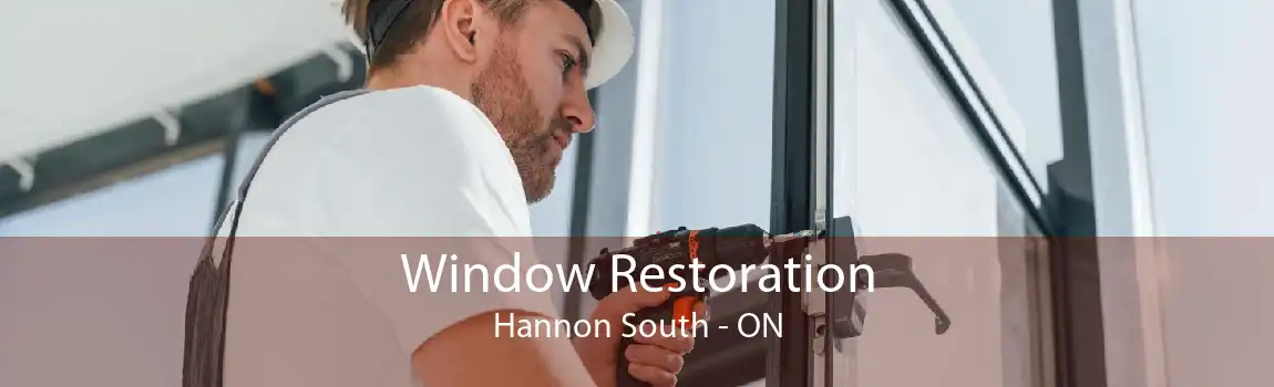 Window Restoration Hannon South - ON